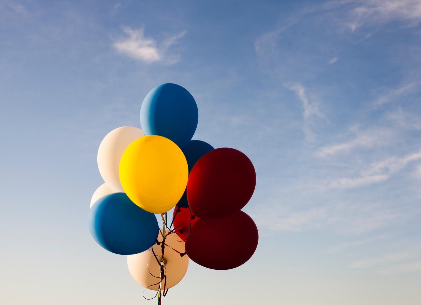 Baloane colorate pentru un eveniment